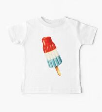 Bomb Pop Pattern Baby Tee