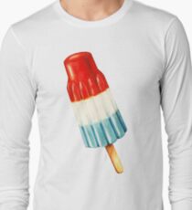 Bomb Pop Pattern Long Sleeve T-Shirt