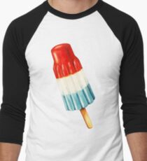 Bomb Pop Pattern Baseball ¾ Sleeve T-Shirt