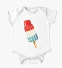 Bomb Pop Pattern One Piece - Short Sleeve