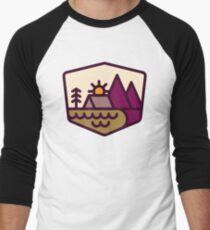 Camiseta ¾ estilo béisbol Amante de la naturaleza