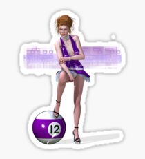 Poolgames 2009 - No. 12 Sticker