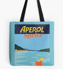 Aperol spritz cocktail italian lake design Tote Bag
