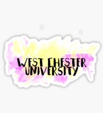 West Chester Watercolor Sticker