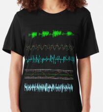 audio shirt Slim Fit T-Shirt