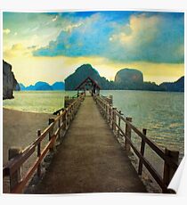 Thailand Dock Poster