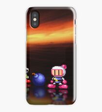Bomberman - Panic Bomber pixel art iPhone Case