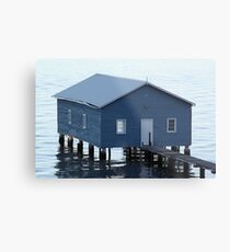 Crawley Boatshed Metal Print