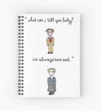 Fool For Love Spike Quote Spiral Notebook