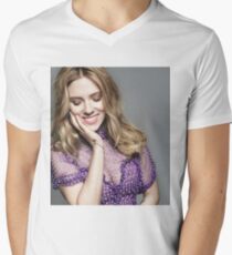 Scarlett Johansson Men's V-Neck T-Shirt