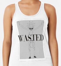 Rick and Morty Wasted Fan Art Racerback Tank Top