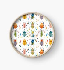 Reloj Escarabajos de colores