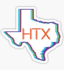 Houston Texas HTX Sticker