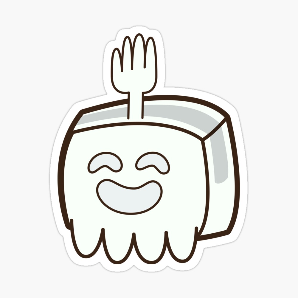 Hi Five Ghost - Regular Show Boxheadz Sticker