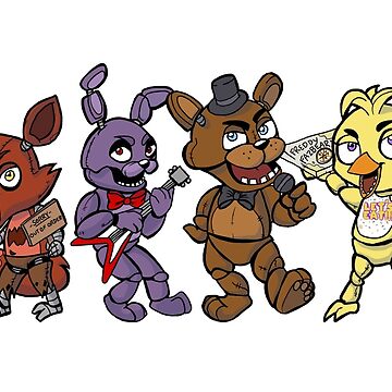 Fnaf Chibi Five Nights at Freddy's  Poster for Sale by AldoEan