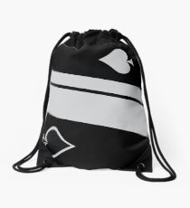 Ace of Spades Drawstring Bag