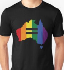 LGBT equality Australia Unisex T-Shirt