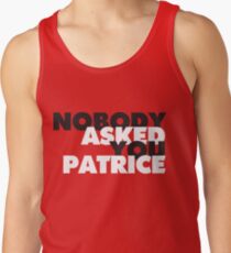 Camiseta de tirantes NADIE te pidió Patrice