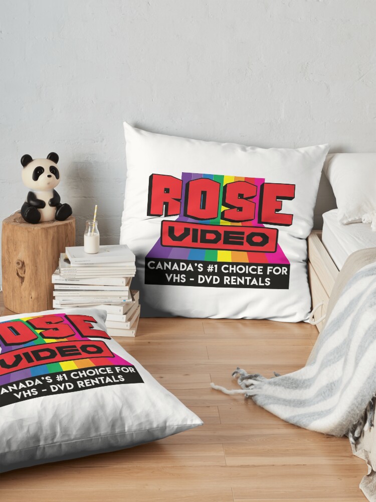 Alternate view of Rose Video Floor Pillow