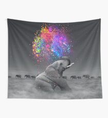 Echte Farben innerhalb Wandbehang
