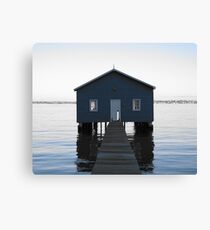 Crawley Boatshed Canvas Print