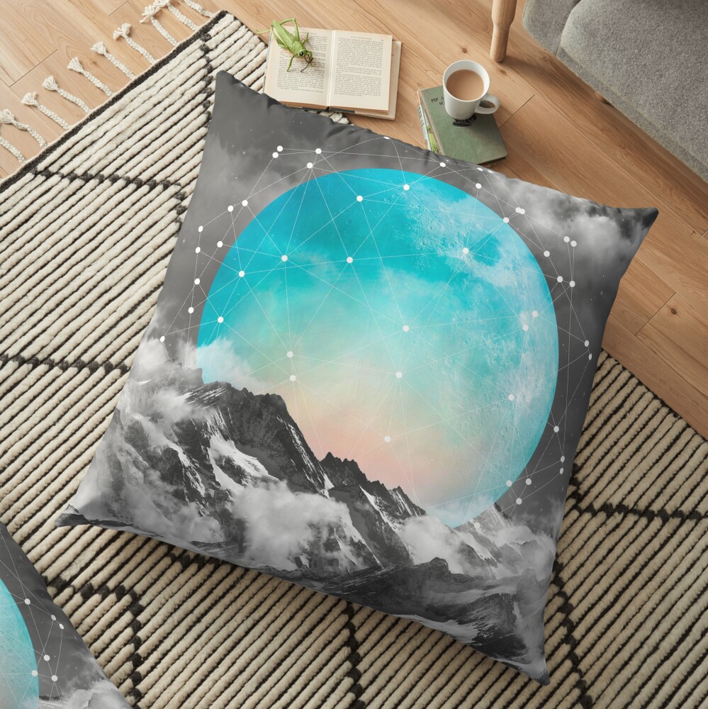 It Seemed To Chase the Darkness Away Floor Pillow