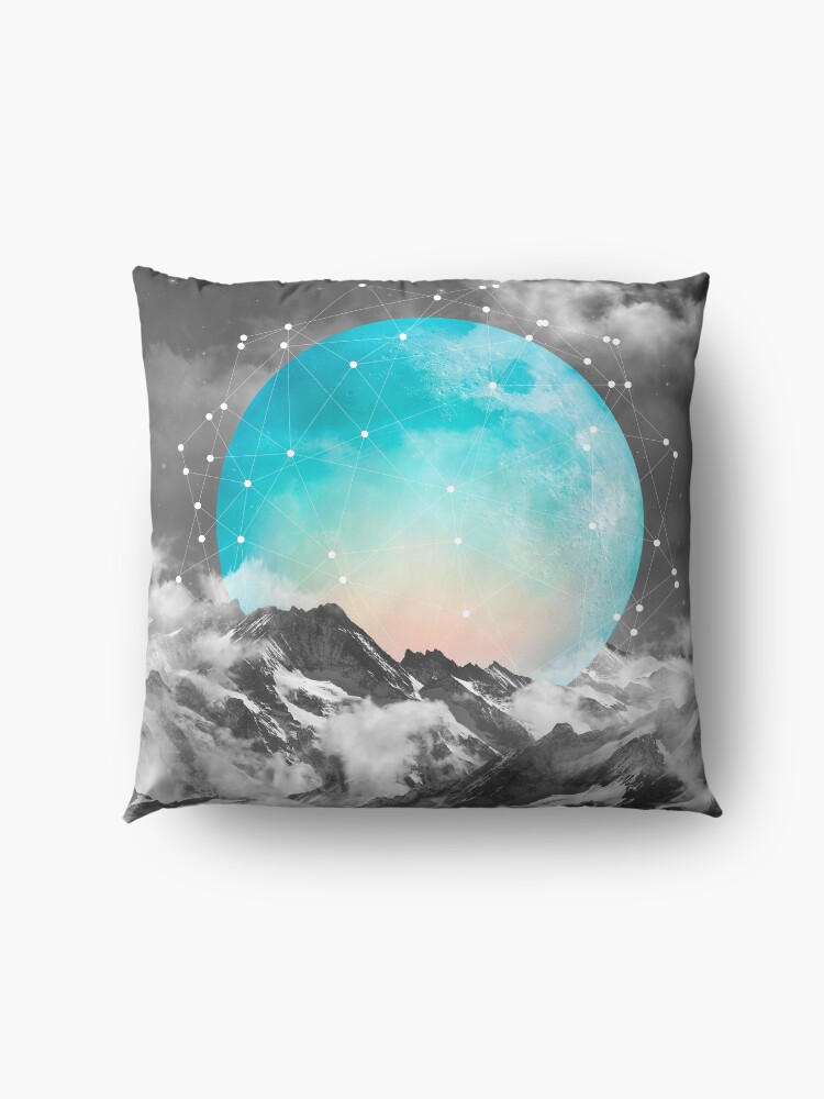 Alternate view of It Seemed To Chase the Darkness Away Floor Pillow
