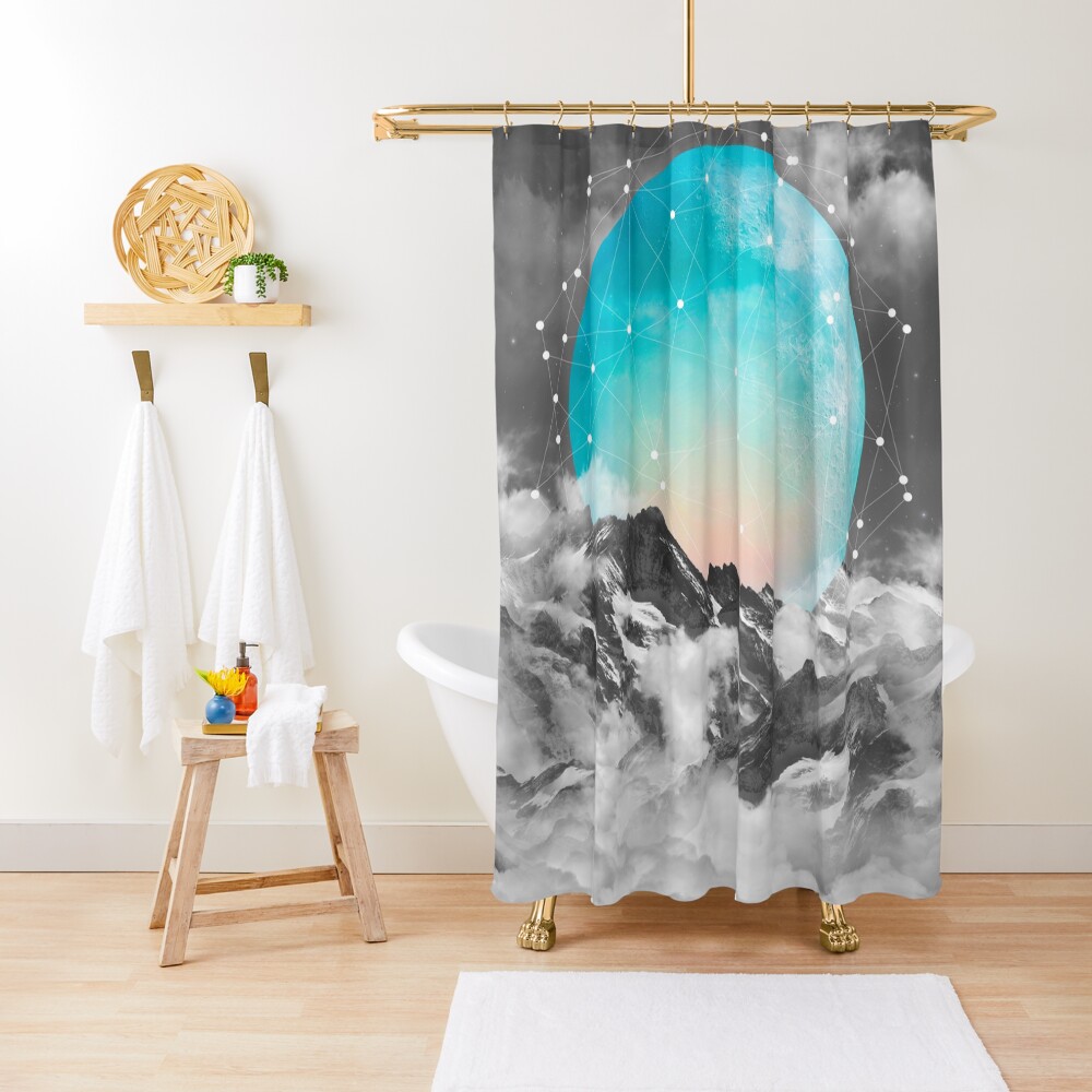It Seemed To Chase the Darkness Away Shower Curtain
