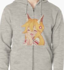 Senko-san Cute Design Zipped Hoodie