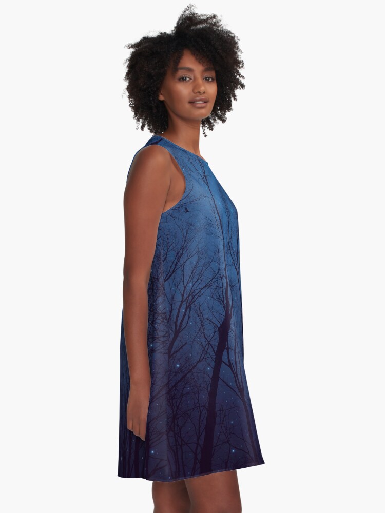 Alternate view of I Have Loved the Stars too Fondly A-Line Dress