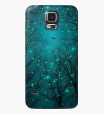 Lautlos blühten die Sterne eins nach dem anderen auf Hülle & Klebefolie für Samsung Galaxy