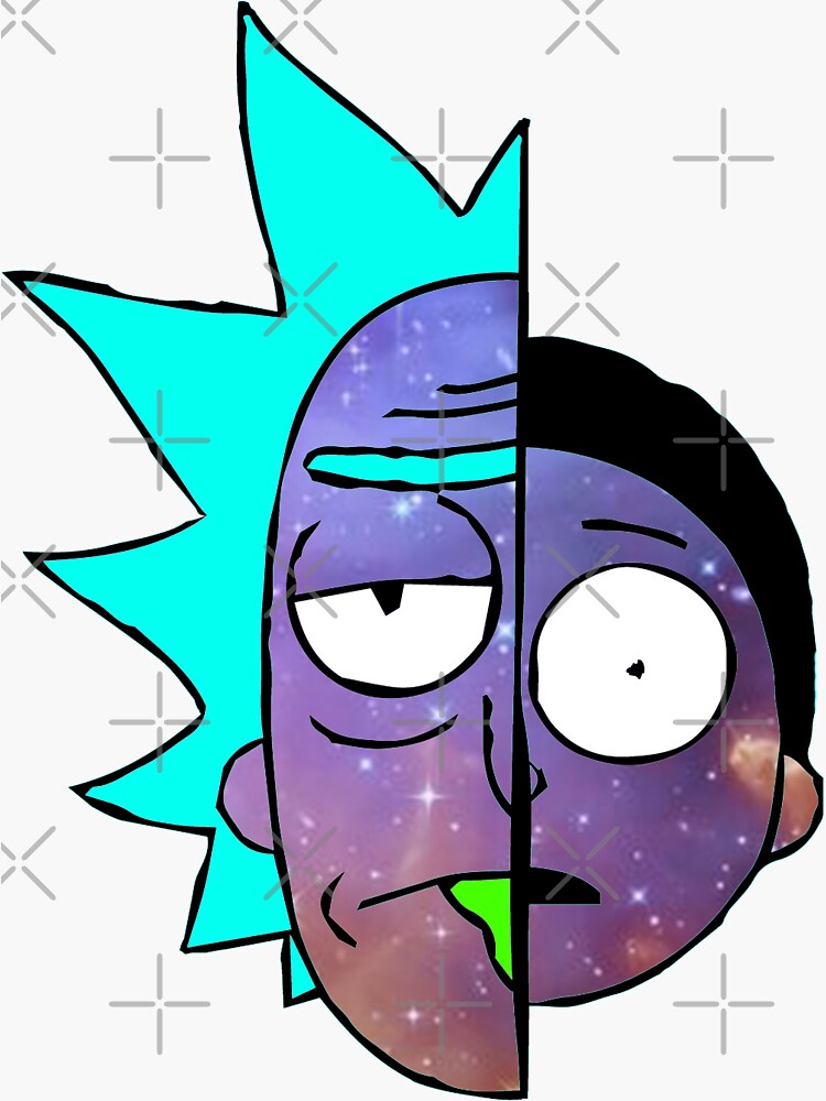 Galactic Rick and Morty by Mightbelucifer