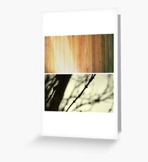 after and before Greeting Card