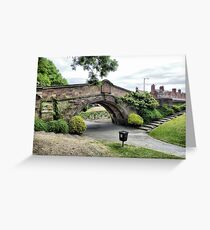 Dell Bridge . Greeting Card