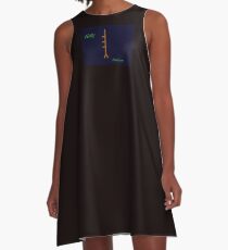 Ogham Holly A-Linien Kleid