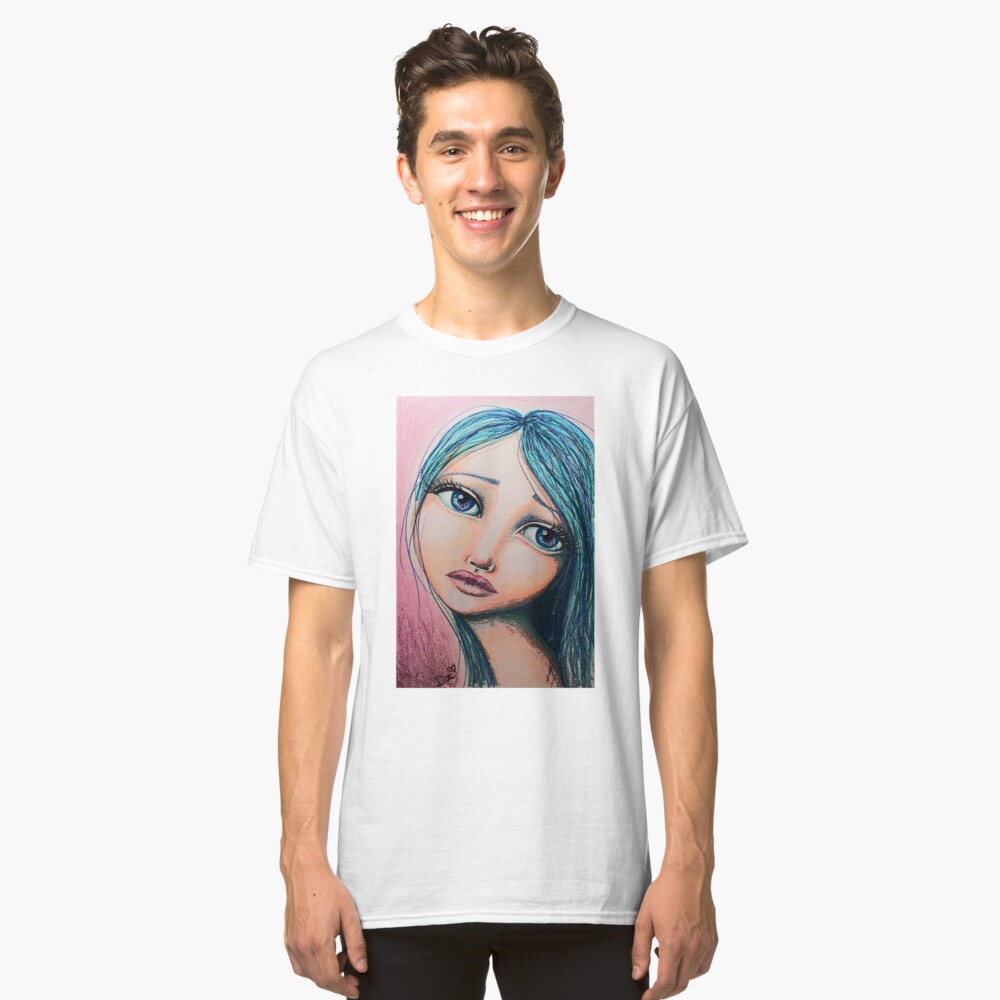 Blue Girl Classic T-Shirt