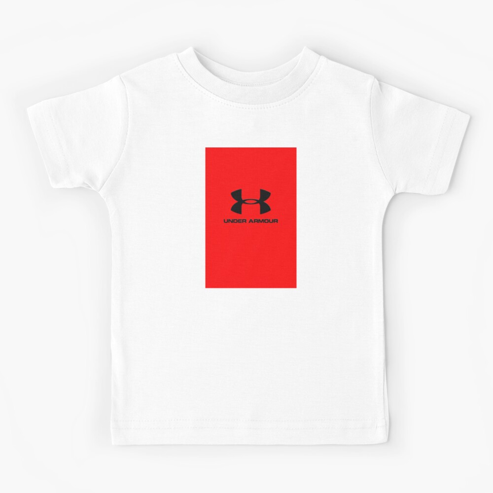 under armour t shirts kids red