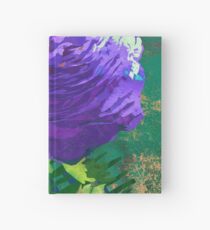 Purple Ranunculus Buttercup Floral Art Hardcover Journal
