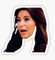 Kim Kardashian krying Sticker