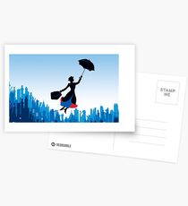 Mary Poppins Cartes postales