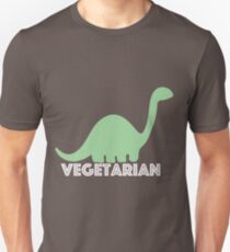 Vegetarian Dinosaur Logo Unisex T-Shirt