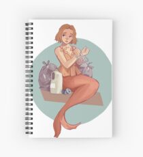 Mermay - Mermaid vs Pollution Spiral Notebook