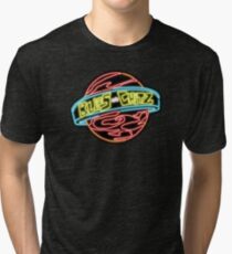 Neon Blips and Chits Logo Tri-blend T-Shirt