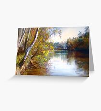 Wattle Time - Goulburn River Greeting Card