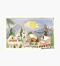 Christmas post-card #4 Photographic Print