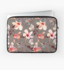 Korallen Hibiskus Laptoptasche