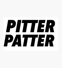 Pitter Patter Photographic Print