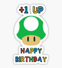 Happy Birthday - one UP Sticker