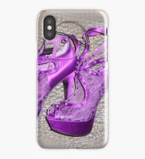 Purple Shoes iPhone Case