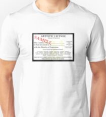 Artistic License Unisex T-Shirt